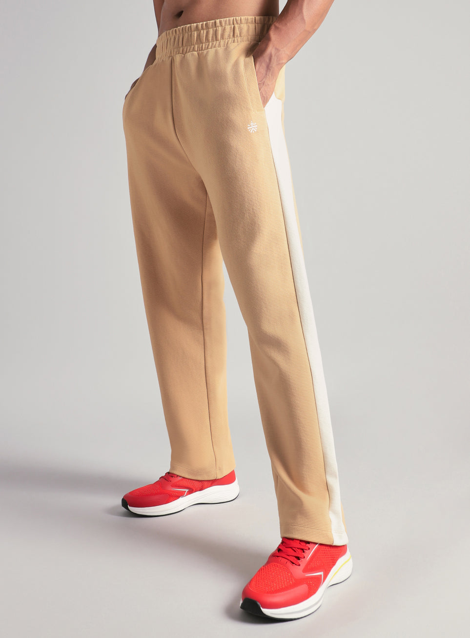 Men's Tan Colourplay Trackpants