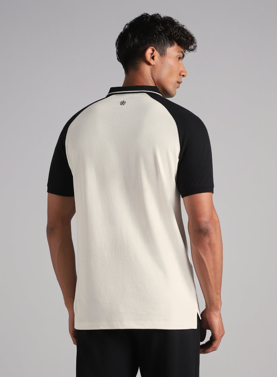 Men's Off White Athletic Club Polo T-Shirt