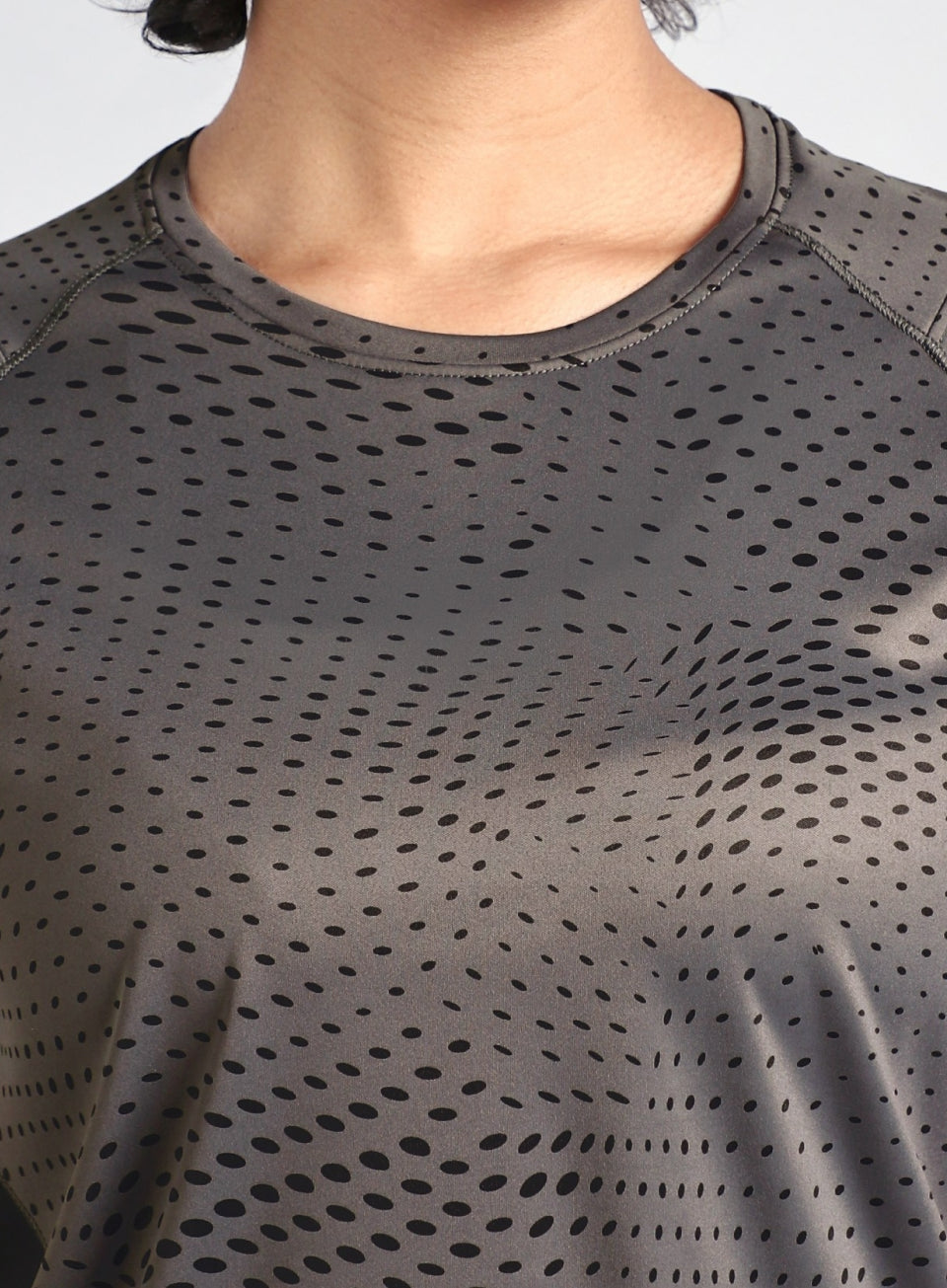 Women's Grey Dynamic Move Training T-shirt