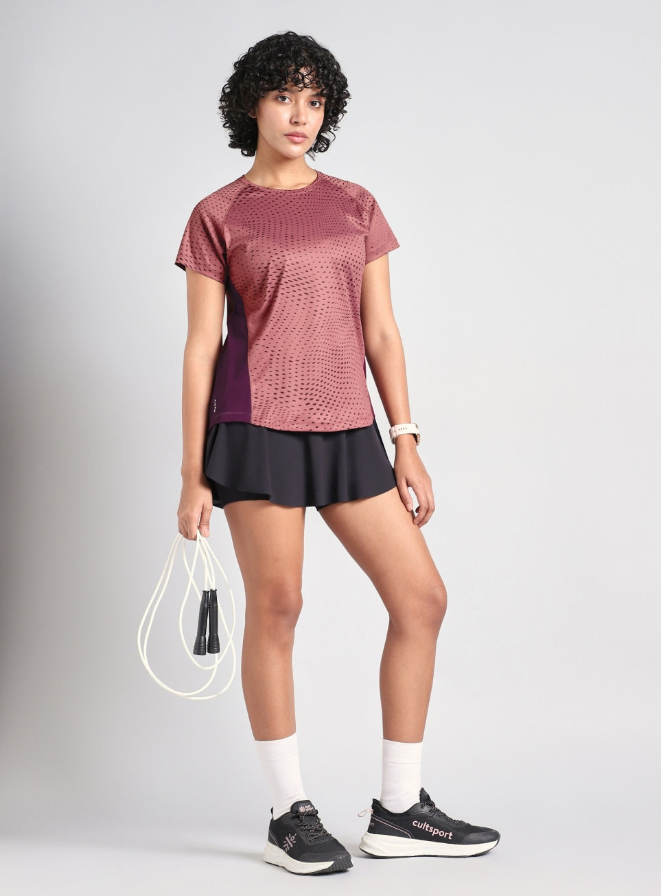 Women's Red Dynamic Move Training T-shirt