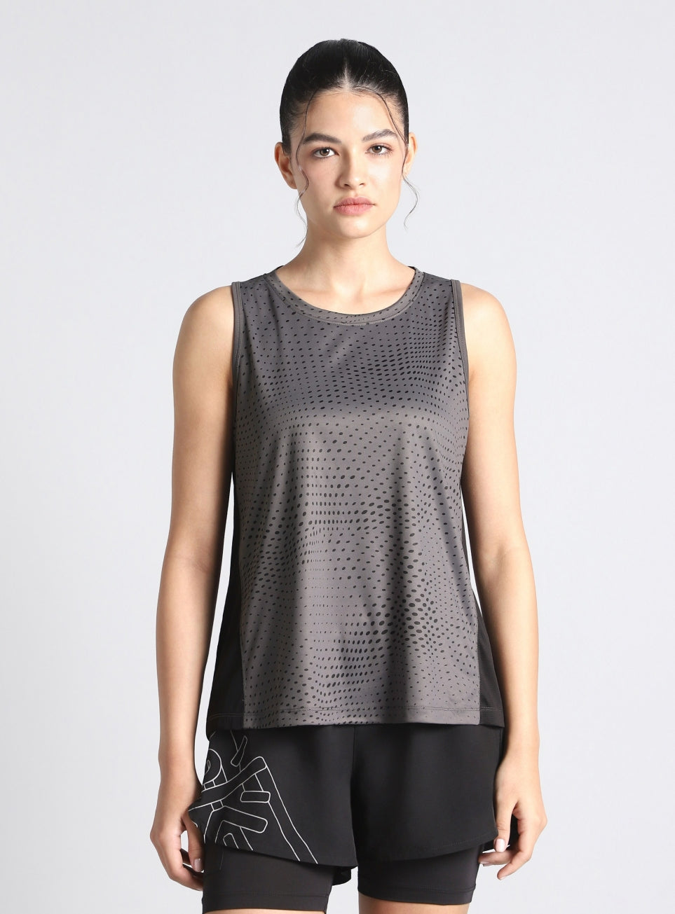 Women's Grey Dynamic Move Training Tank