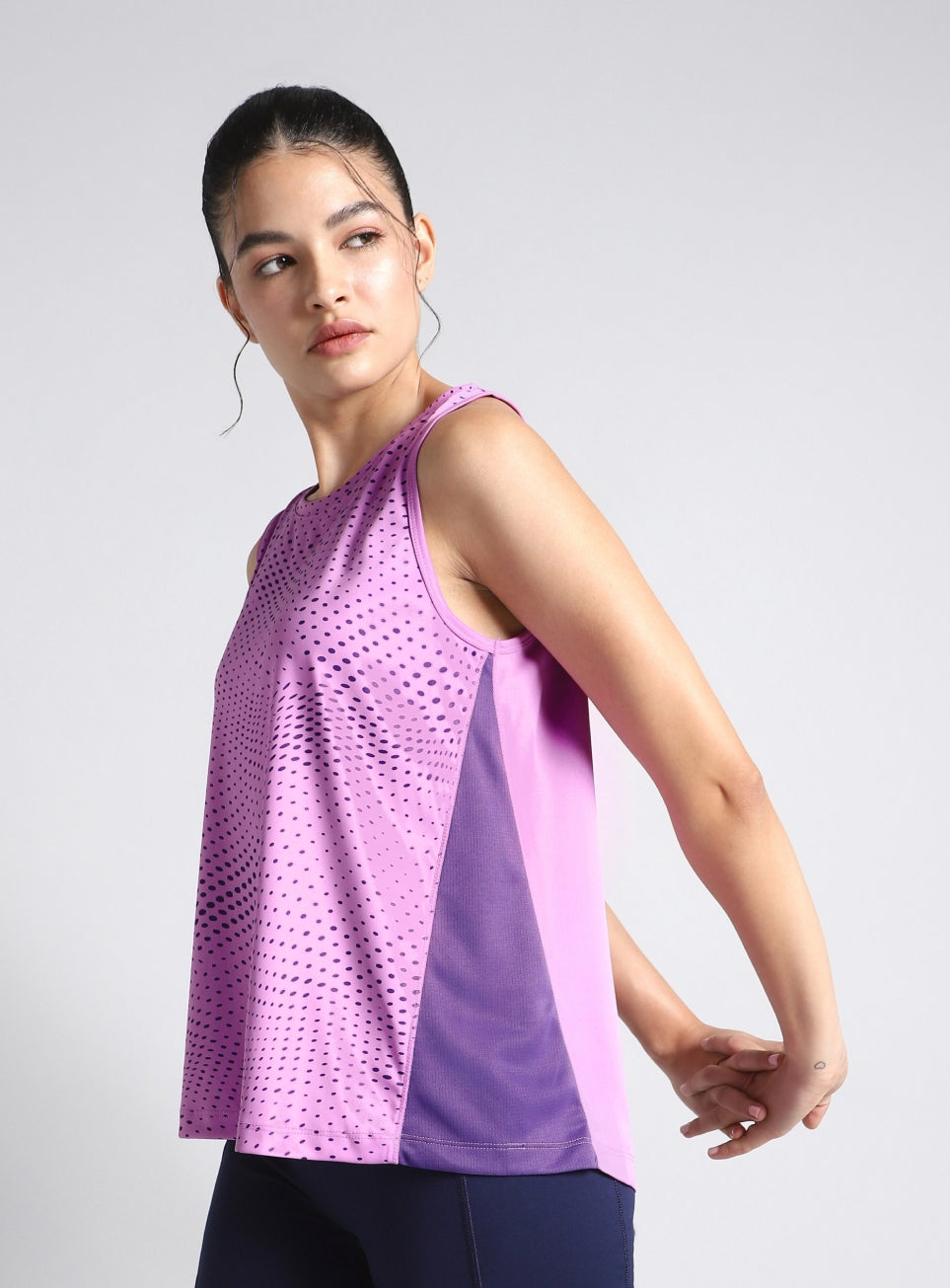 Women's Purple Dynamic Move Training Tank
