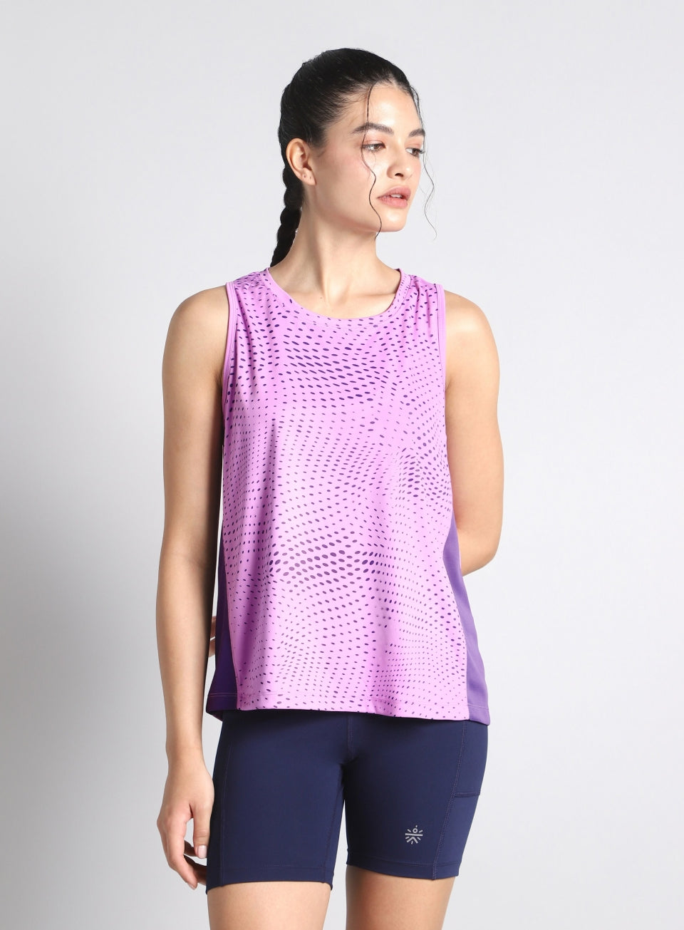 Women's Purple Dynamic Move Training Tank