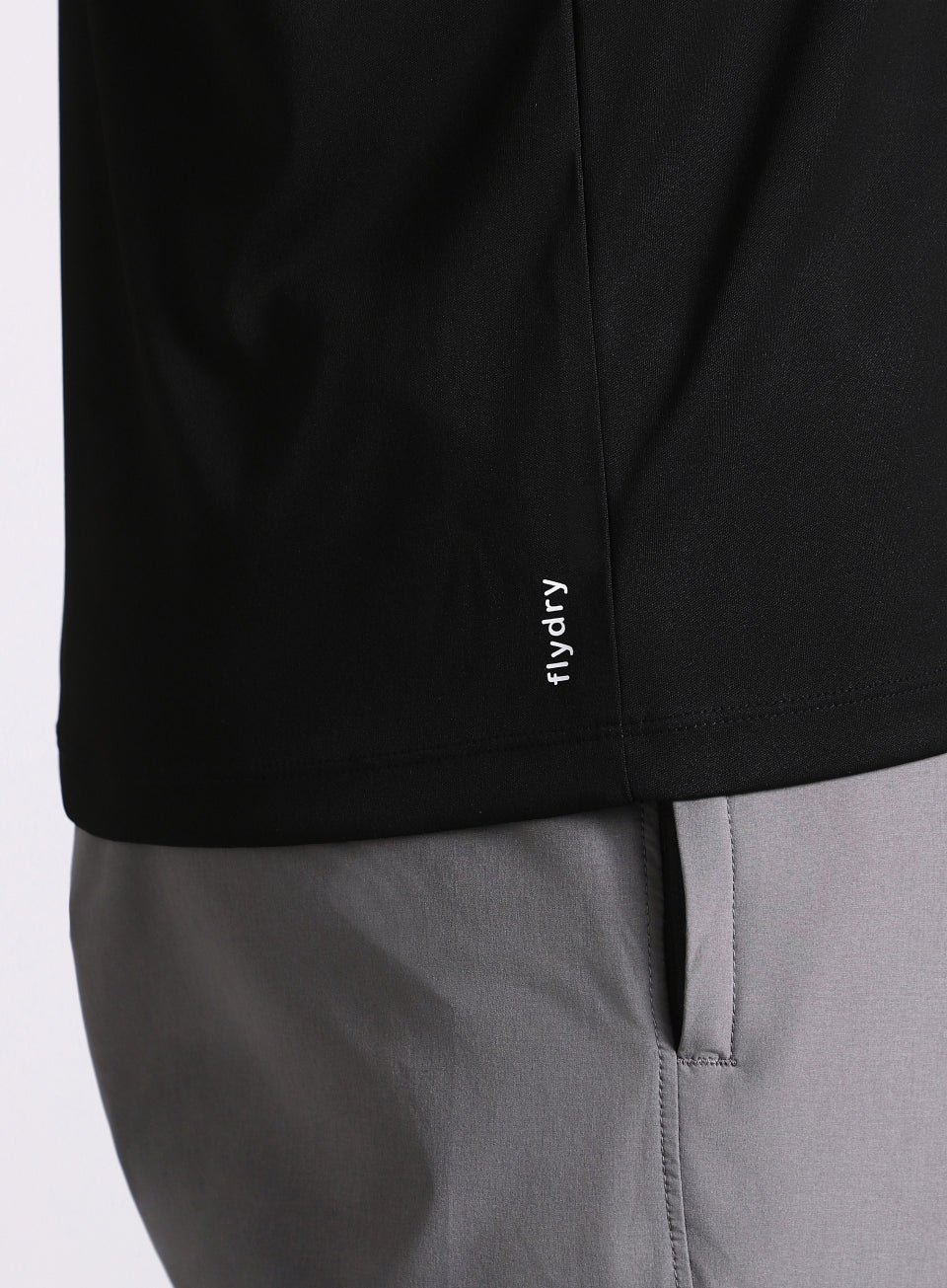 Men's Black Pop Up Training Essential T-shirt