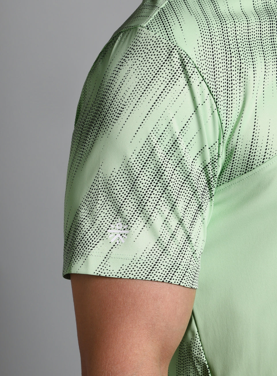 Men's Lime Urban Camo Run Pacer T-shirt
