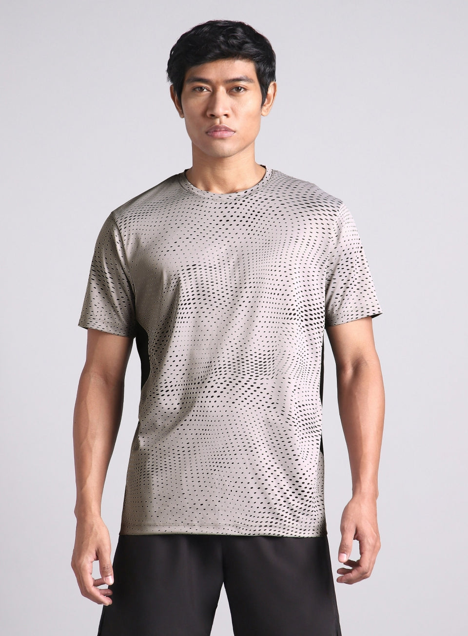 Men's Grey Dynamic Move Training T-shirt