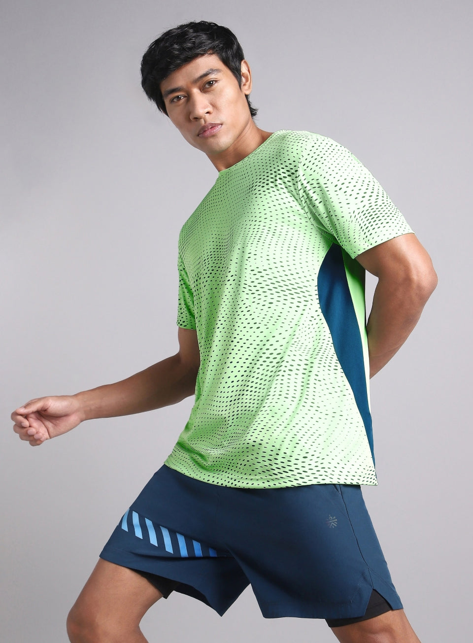 Men's Lime Dynamic Move Training T-shirt