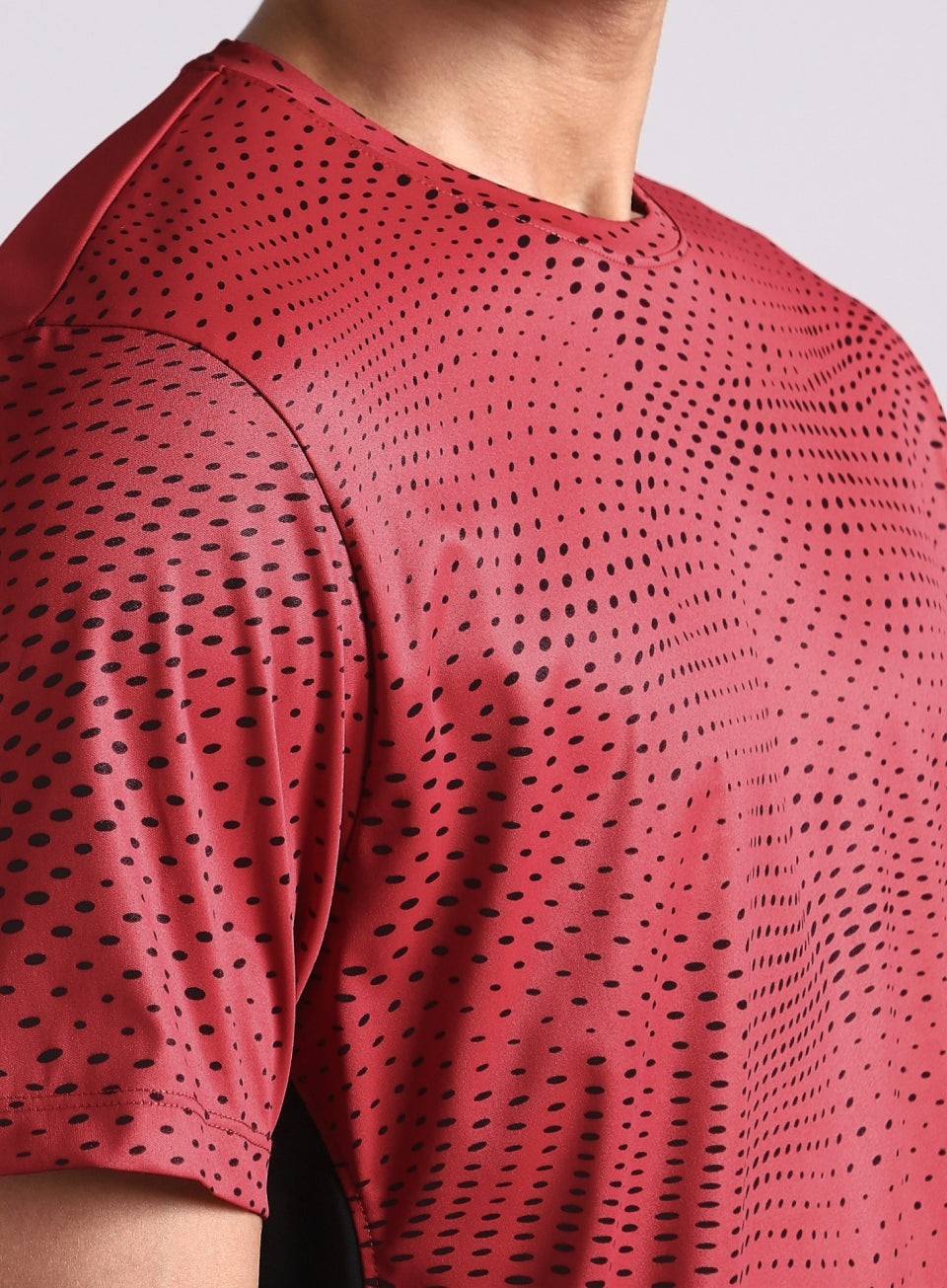 Men's Red Dynamic Move Training T-shirt