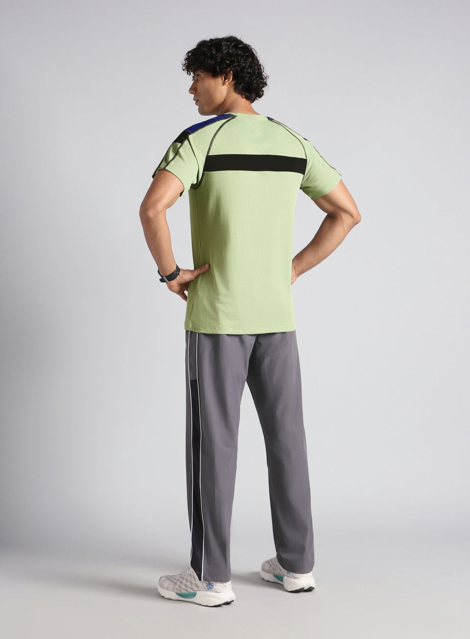 Men's All Format Green High Performance T-Shirt