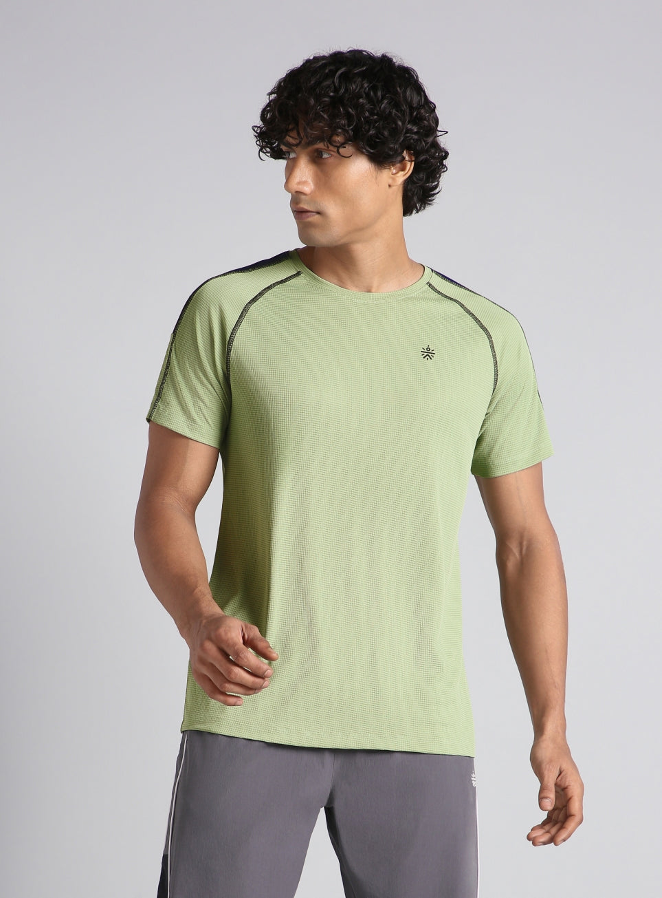 Men's All Format Green High Performance T-Shirt
