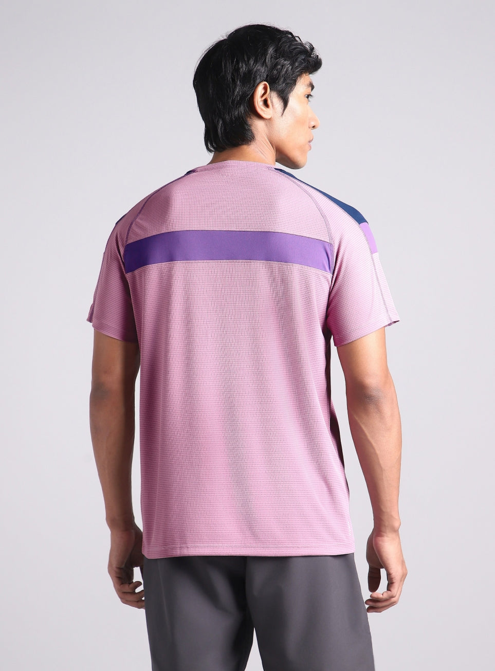 Men's All Format Purple High Performance T-Shirt
