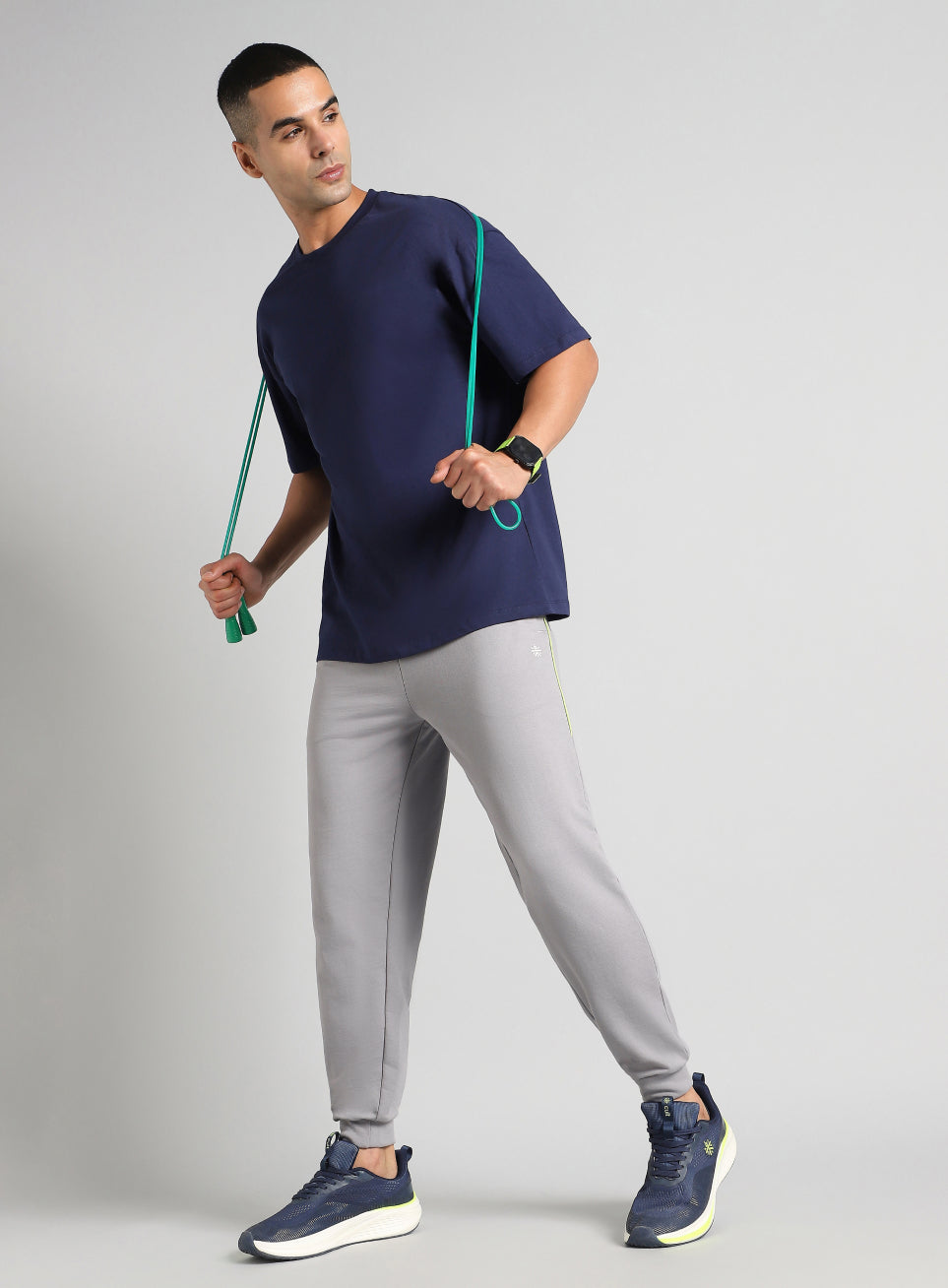 Men's Grey Edge Line Training Joggers