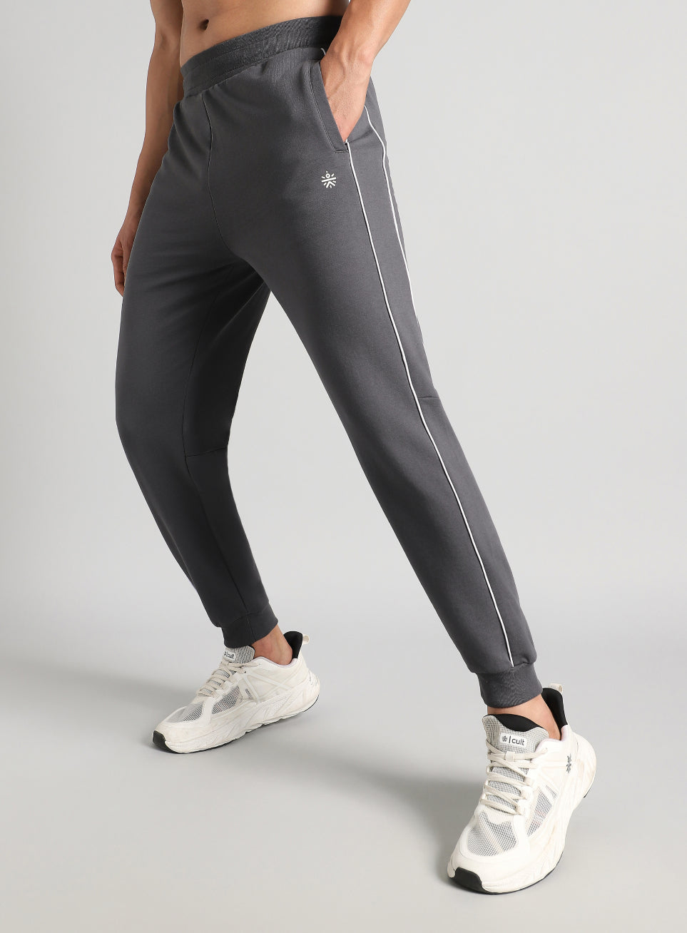 Men's Dark Grey Sculpt Training Joggers