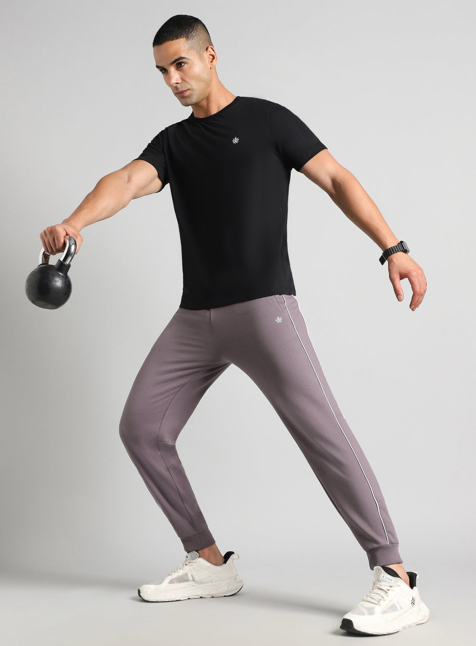 Men's Brown Sculpt Training Joggers