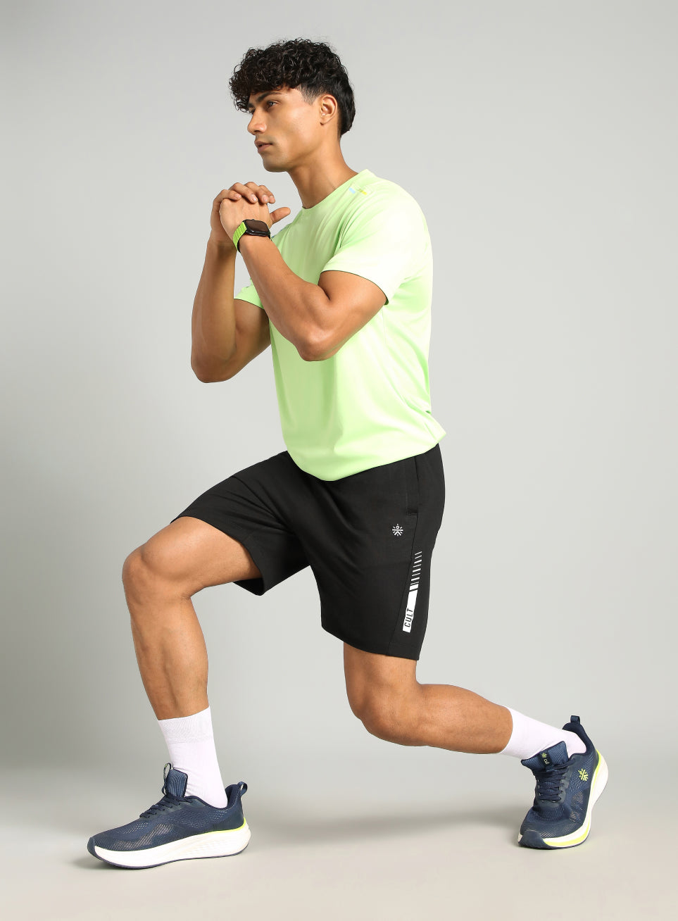 Men's Black Cult Power-Up Training Shorts