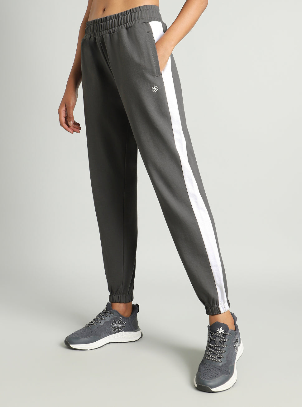 Women's Grey Sculpt Training Joggers