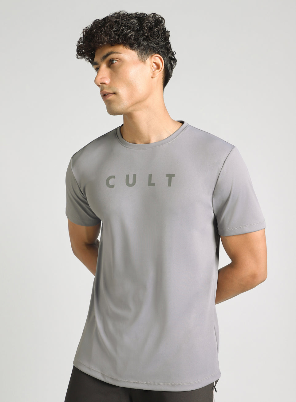 Men's Grey All Day Training T-shirt