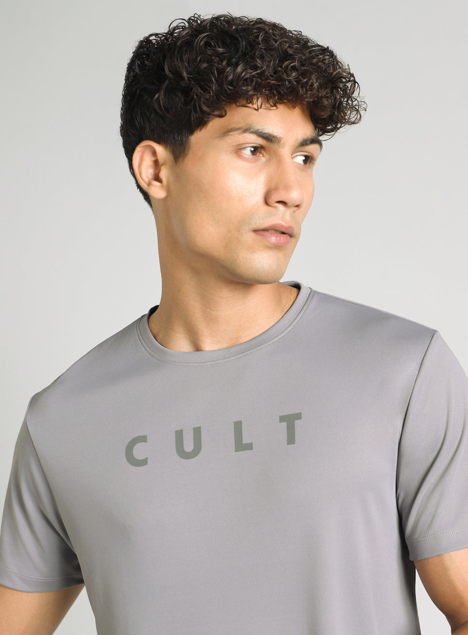 Men's Grey All Day Training T-shirt