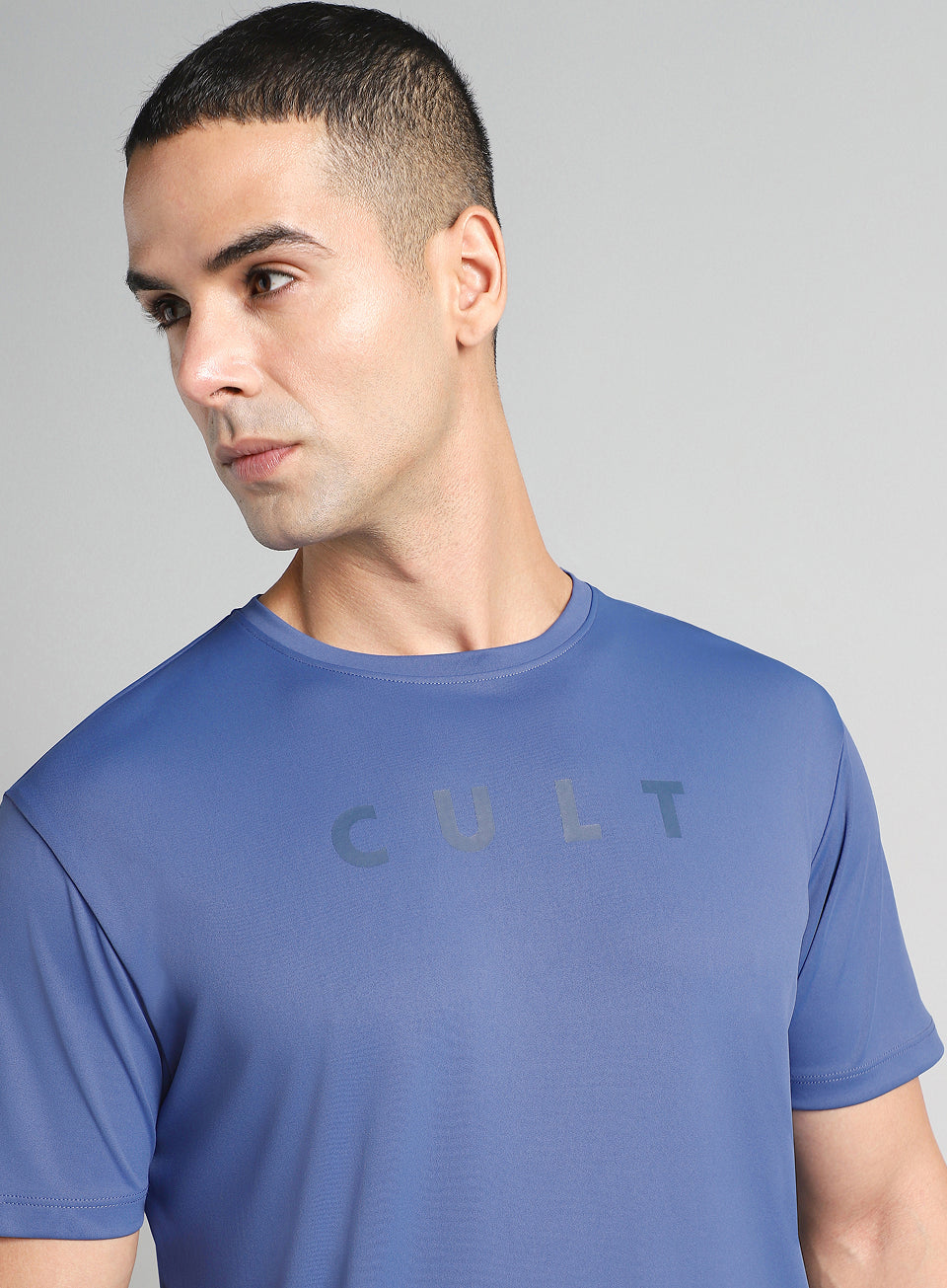 Men's Blue All Day Training T-shirt