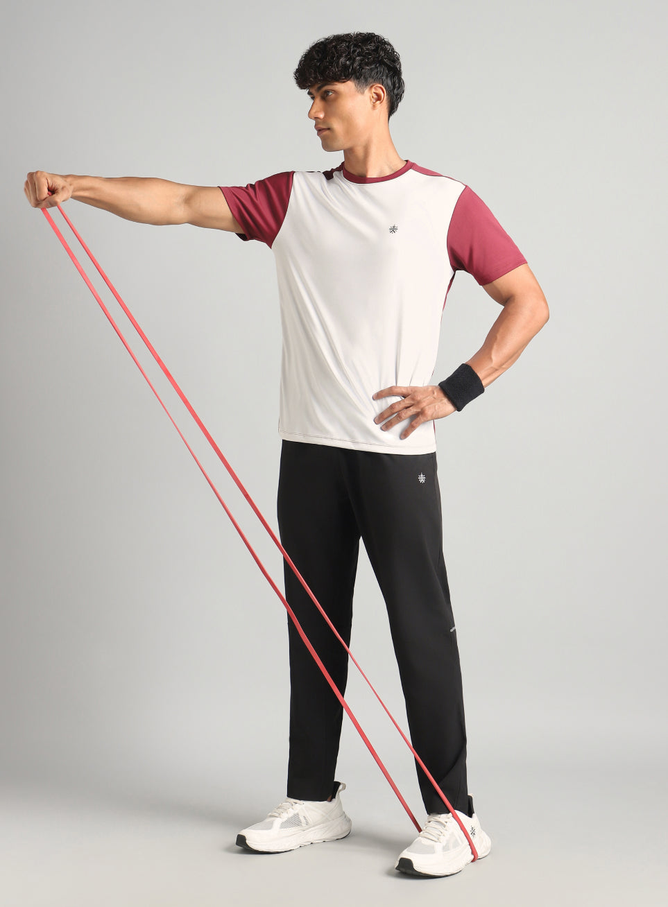 Men's Maroon Play Big FLY-DRY T-shirt