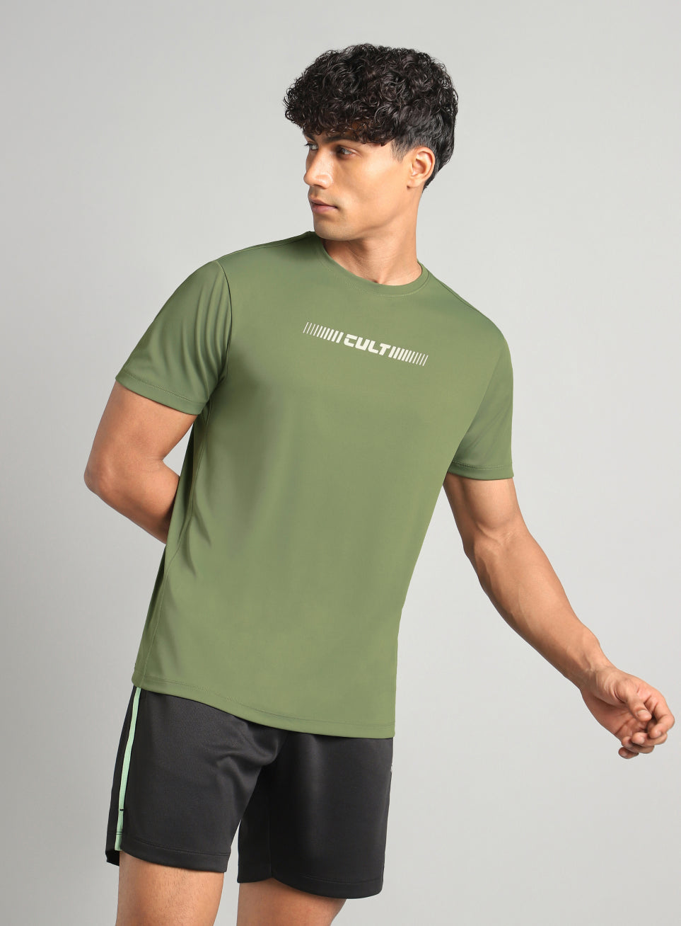 Men's Olive Everyday Performance T-shirt