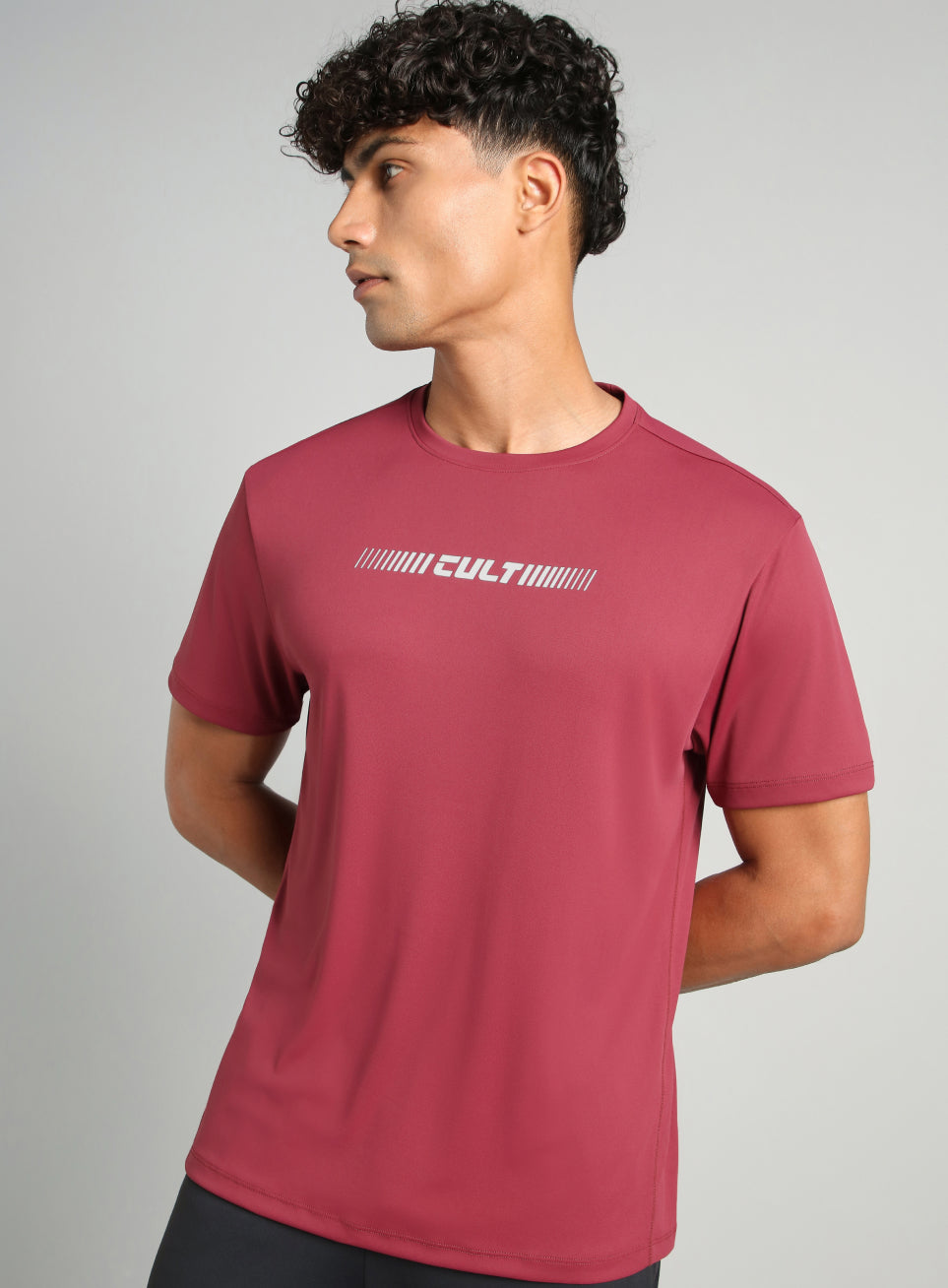 Men's Maroon Everyday Performance T-shirt