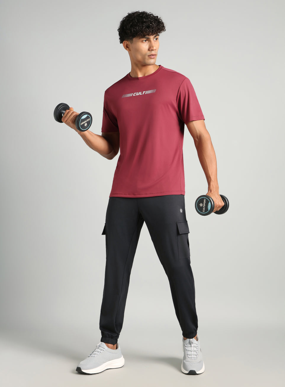 Men's Maroon Everyday Performance T-shirt