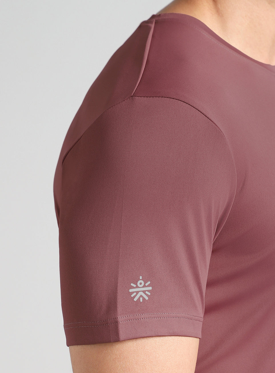 Men's Red Warm Up Training T-shirt