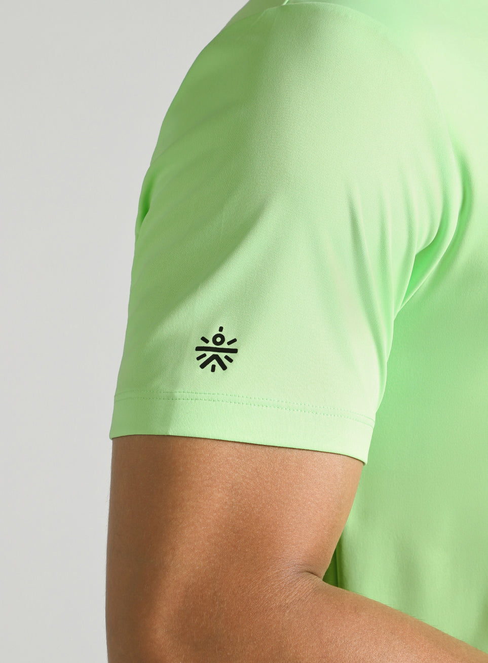 Men's Lime Train Stronger T-shirt