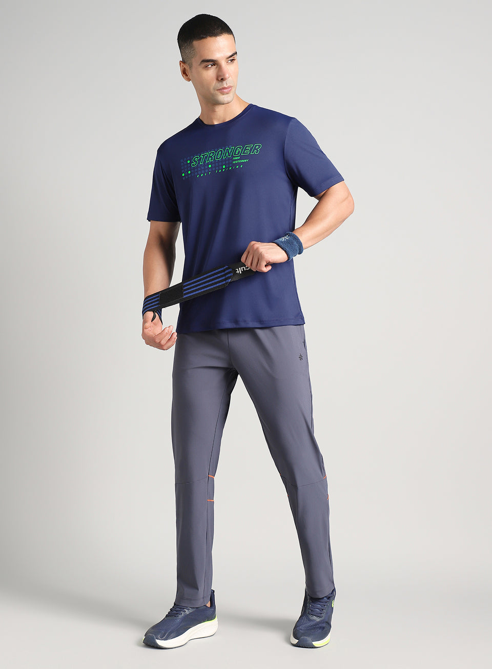 Men's Navy Train Stronger T-shirt