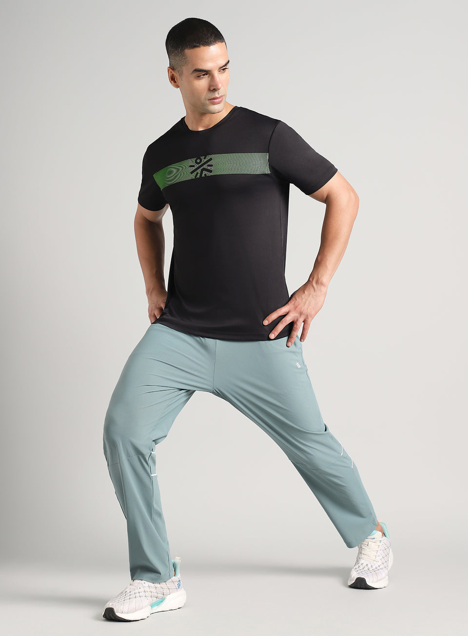 Men's Black Power Move Training T-shirt