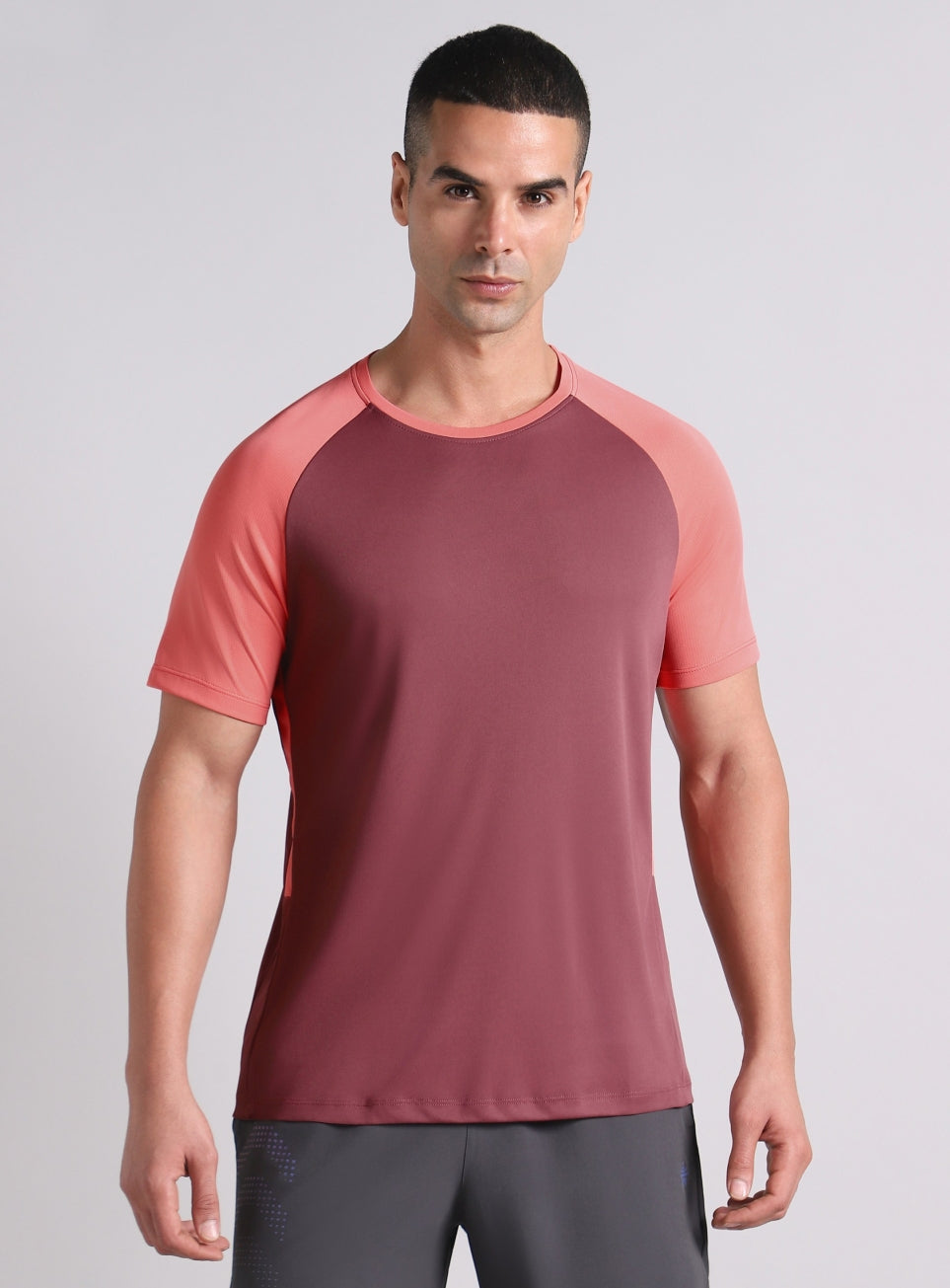 Men's Maroon Power Up Training T-shirt