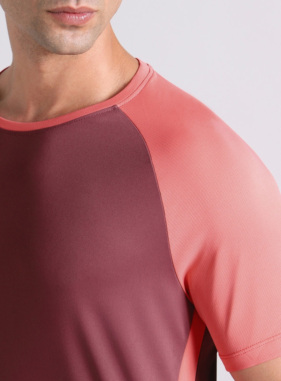 Men's Maroon Power Up Training T-shirt