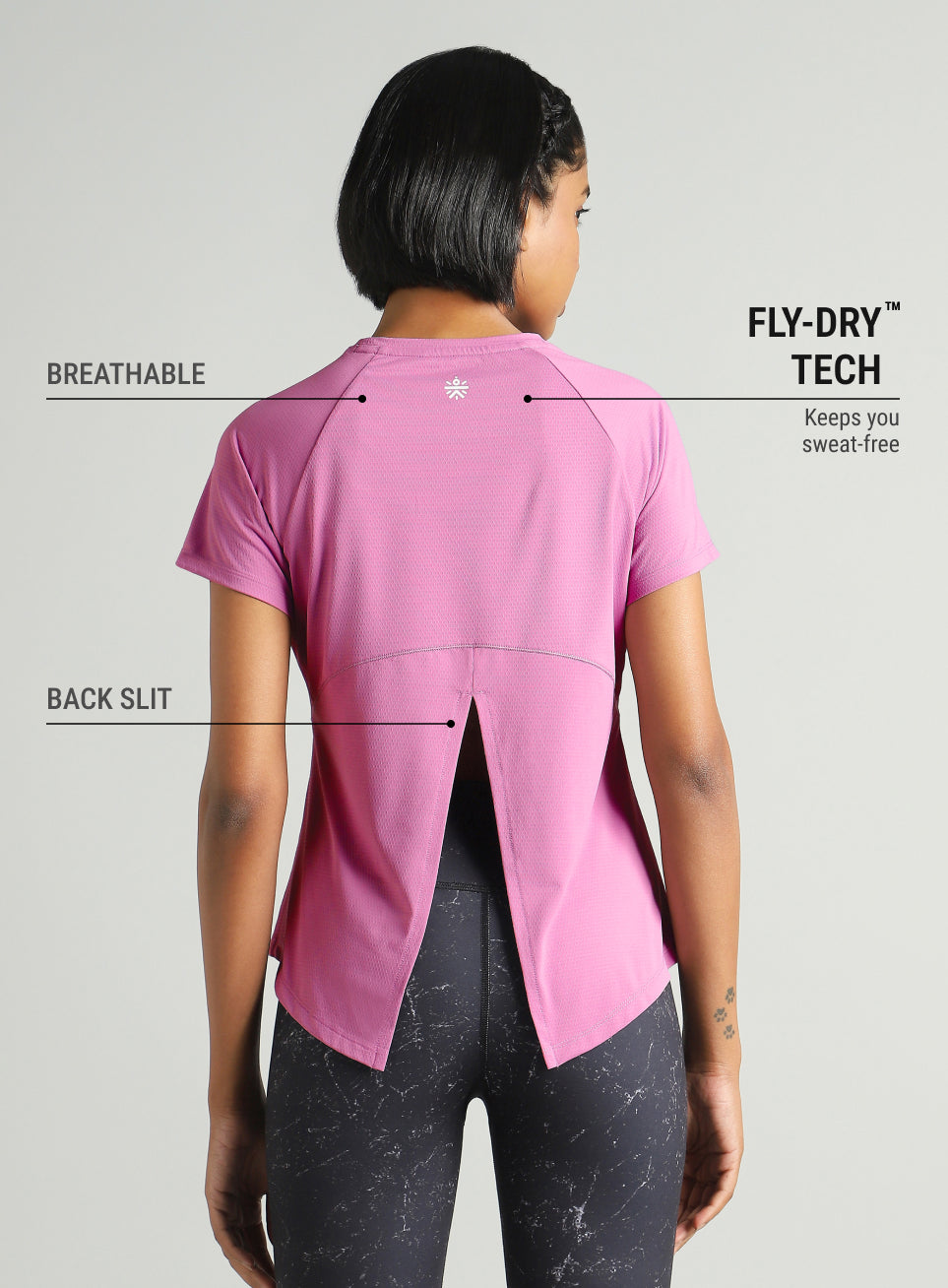 Women's Purple Flow HIIT Top