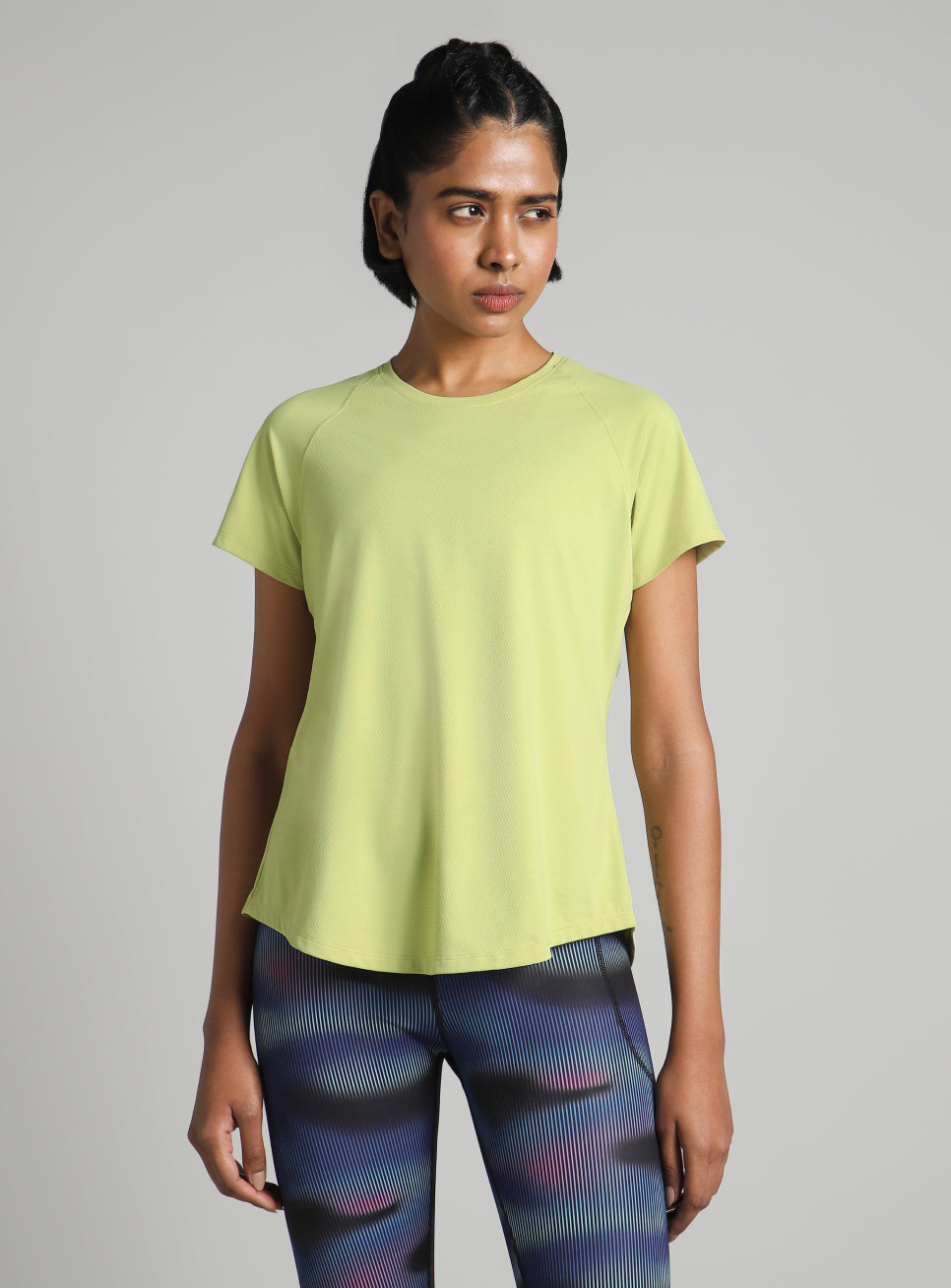 Women's Green Flow HIIT Top