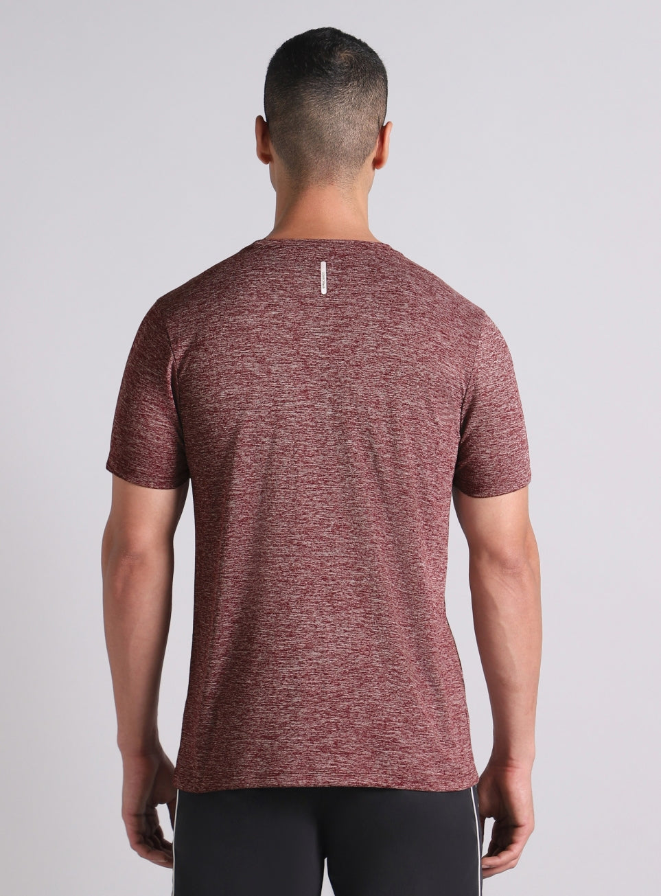Men's Move All Day Plum Comfortech T-shirt