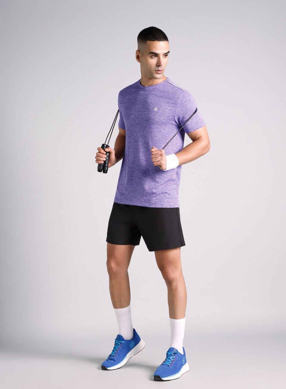 Men's Move All Day Purple Comfortech T-shirt