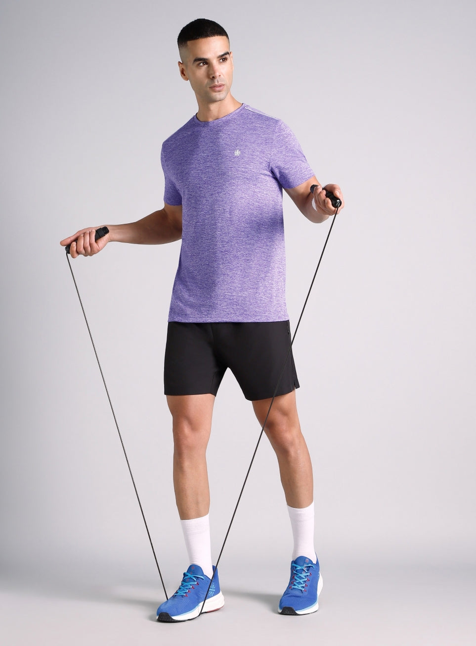 Men's Move All Day Purple Comfortech T-shirt