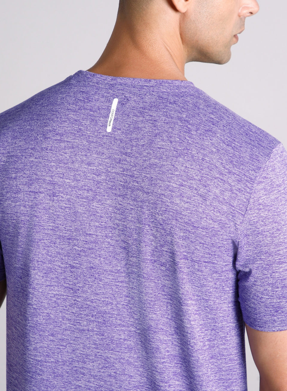 Men's Move All Day Purple Comfortech T-shirt