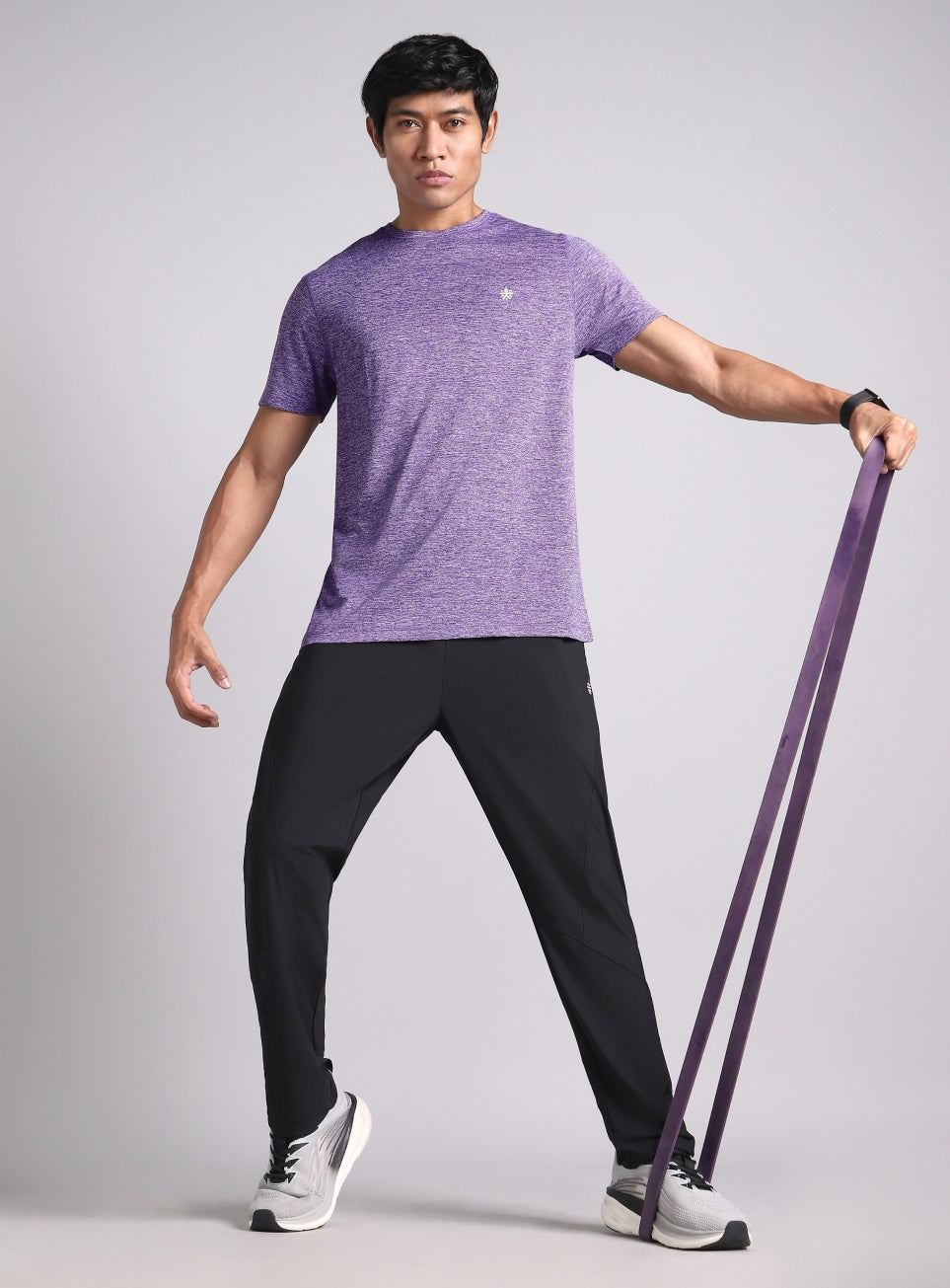 Men's Purple Training Essential COMFORtech T-shirt