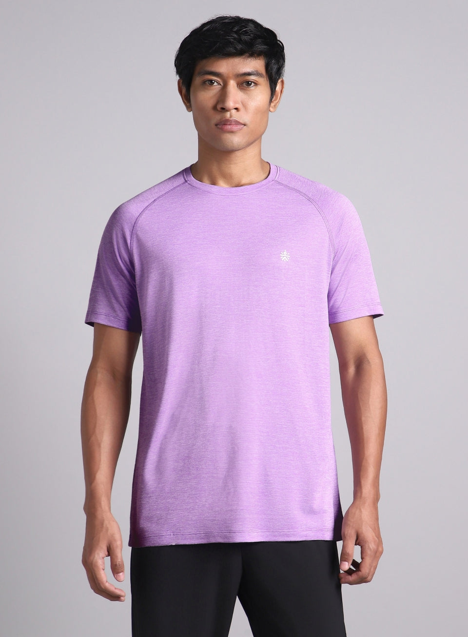 Men's Purple Train All Day COMFORtech T-shirt