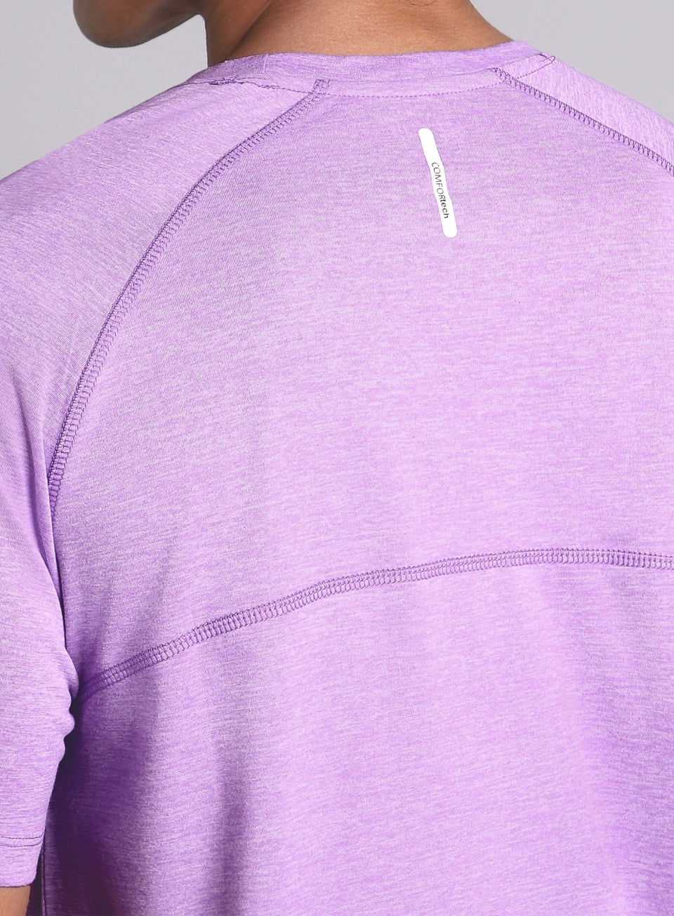 Men's Purple Train All Day COMFORtech T-shirt