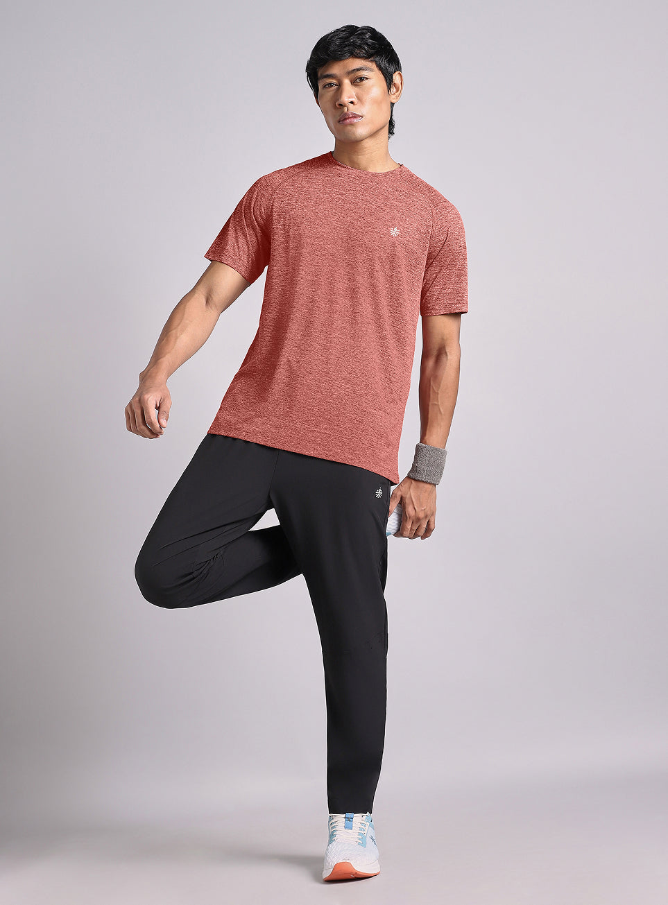 Men's Red Train All Day COMFORtech T-shirt