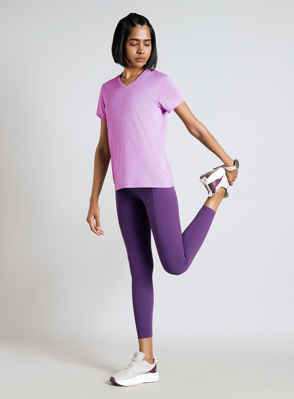 Women's Purple Cult Ulitmate Training COMFORtech™ V-Neck T-shirt