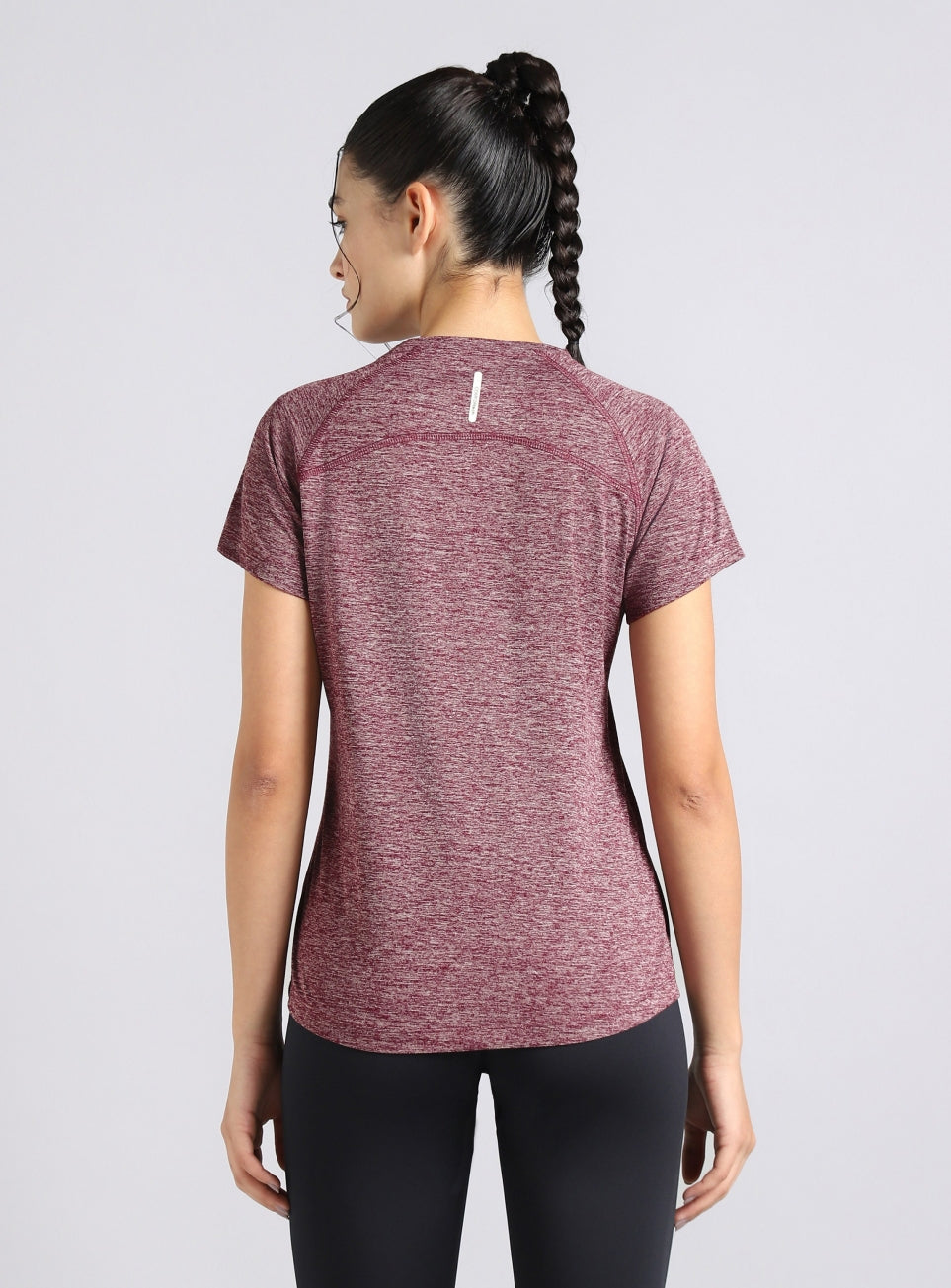 Women's Muscle Flex Purple COMFORtech T-shirt