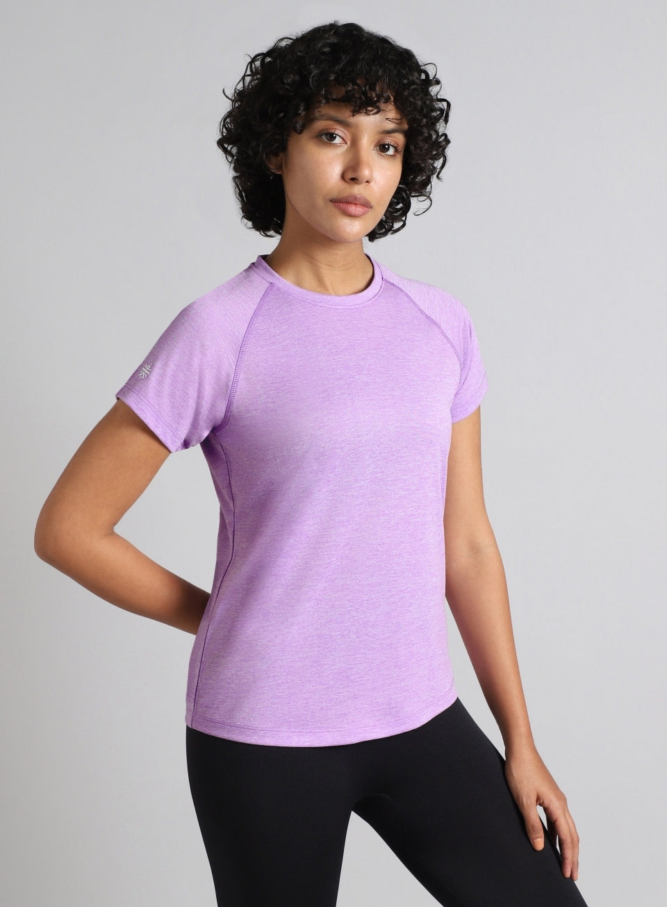 Women's Muscle Flex Purple COMFORtech T-shirt