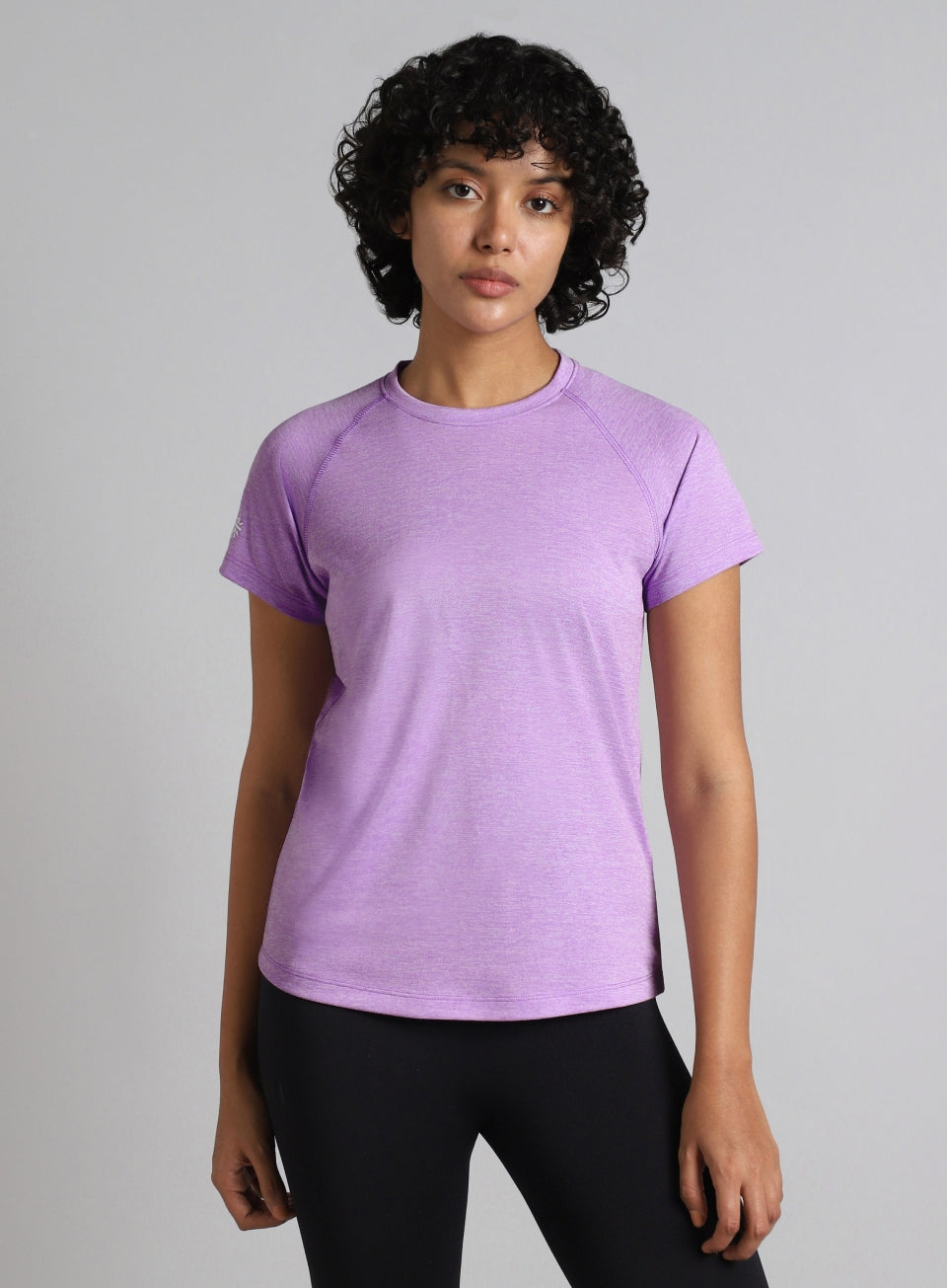 Women's Muscle Flex Purple COMFORtech T-shirt