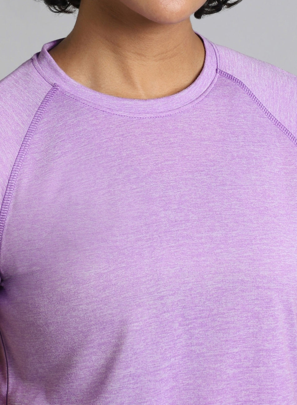Women's Muscle Flex Purple COMFORtech T-shirt