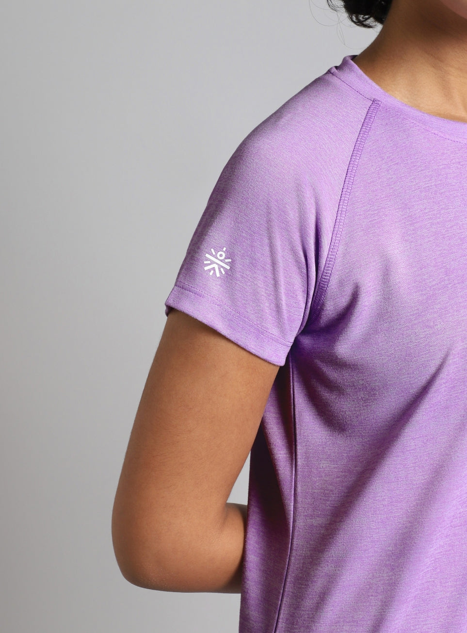 Women's Muscle Flex Purple COMFORtech T-shirt