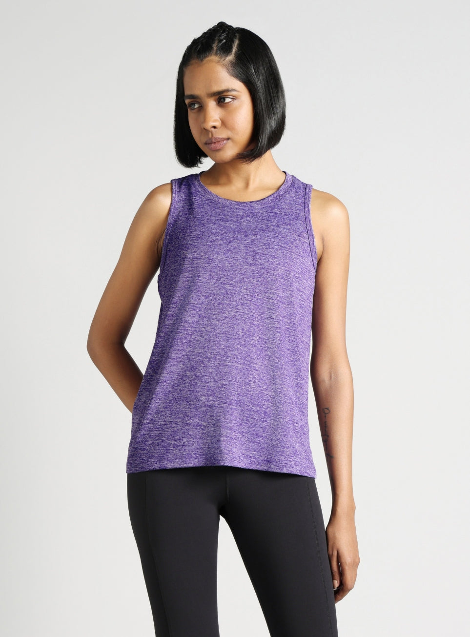 Women's Purple Muscle Up Comfortech Tank